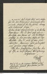Nachlass Franz Steindachner, Brief von Ludwig von Graff an Franz Steindachner (07.03.1907), Inv.Nr. 174.01, Seite 2
